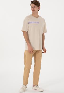 Erkek Camel Kanvas Pantolon - 50299193468