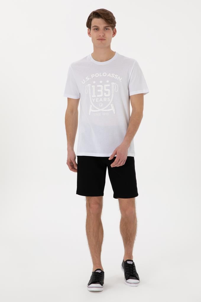 Erkek Siyah Dokuma Şort