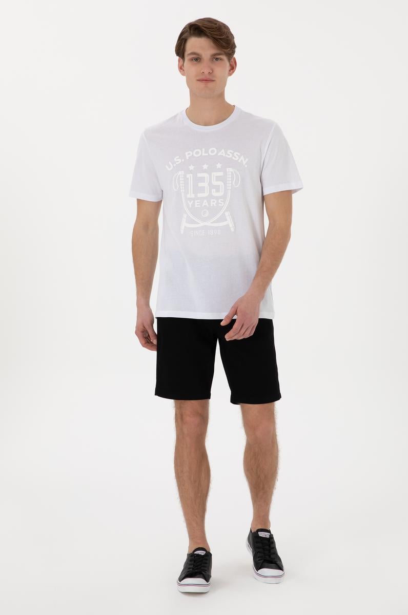 Erkek Siyah Dokuma Şort