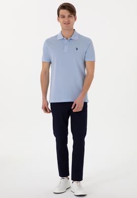 Erkek Lacivert Kanvas Pantolon - 50300123038