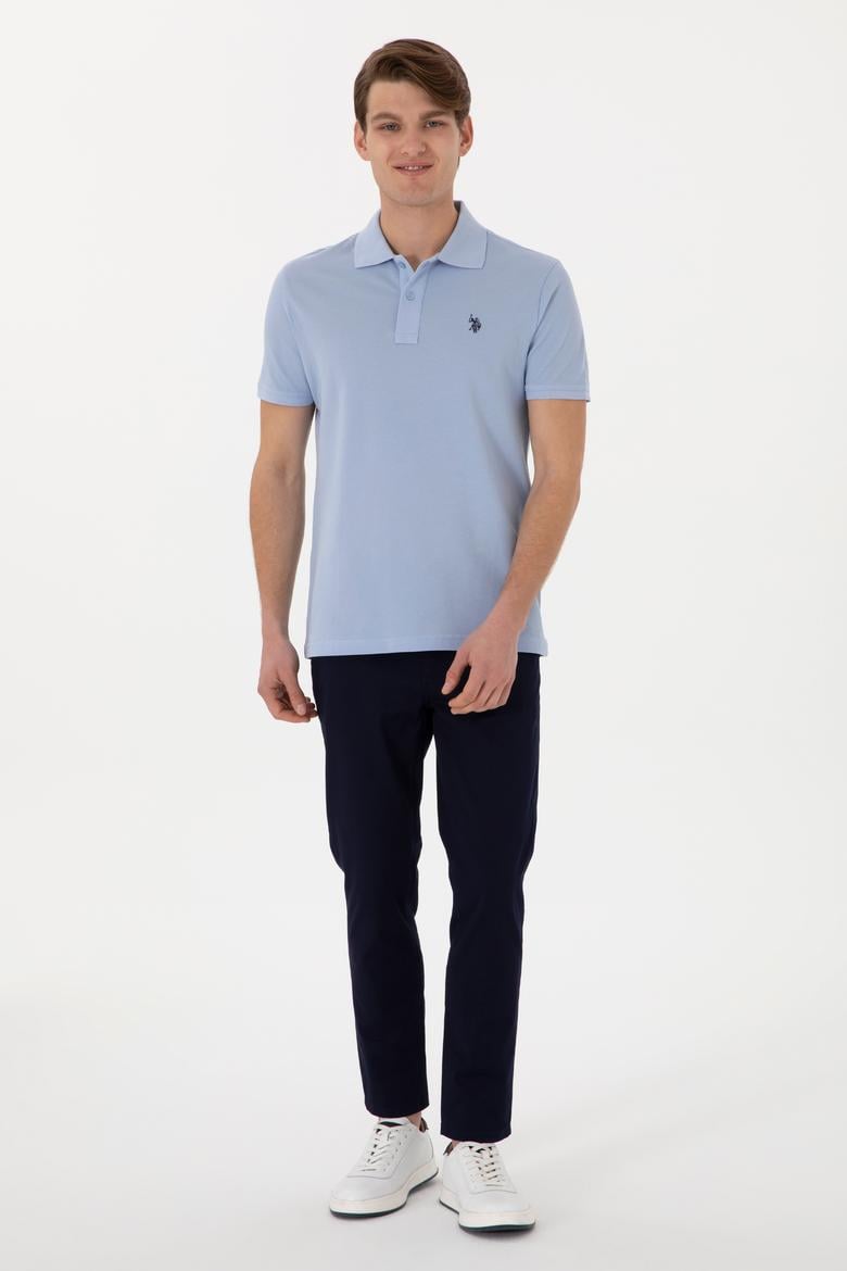 Erkek Lacivert Kanvas Pantolon