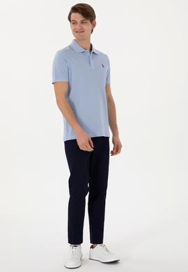 Erkek Lacivert Kanvas Pantolon - 50300123038