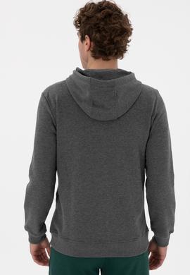 Erkek Antrasit Melanj Örme Hırka - 50277970021