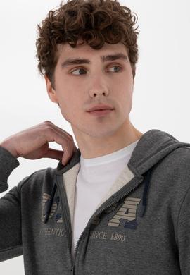 Erkek Antrasit Melanj Örme Hırka - 50277970021