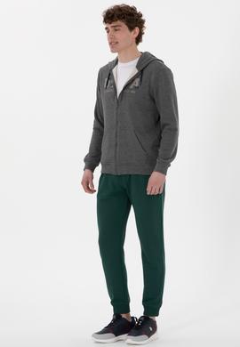 Erkek Antrasit Melanj Örme Hırka - 50277970021