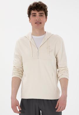 Erkek Krem Sweatshirt - 50290860028