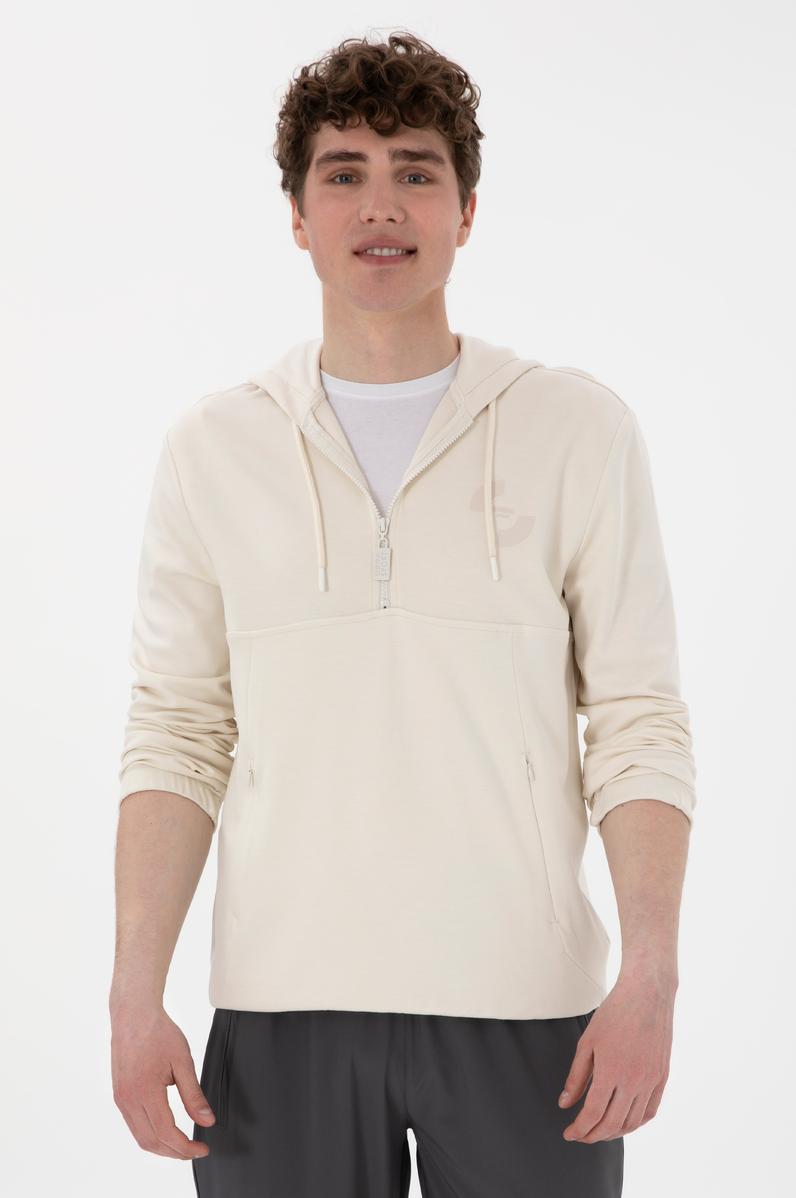 Erkek Krem Sweatshirt