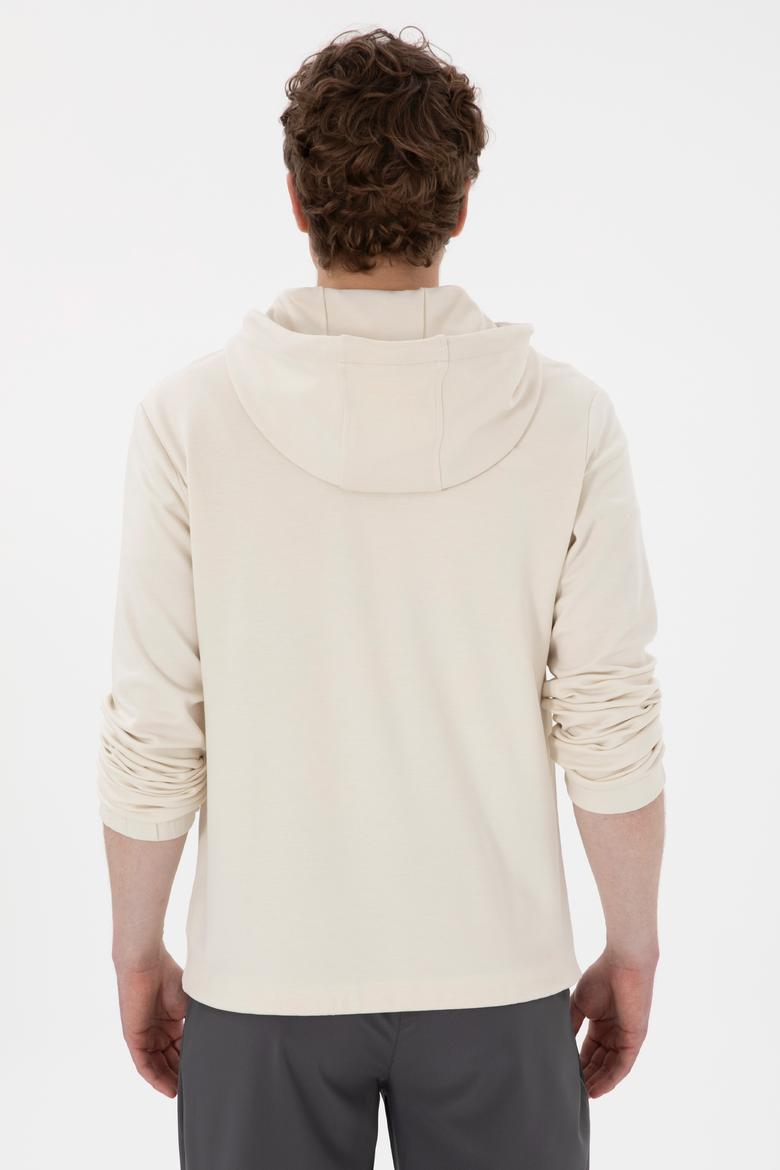 Erkek Krem Sweatshirt - 50290860028