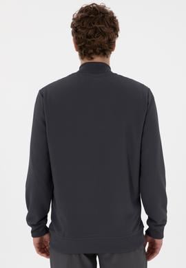 Erkek Antrasit Örme Hırka - 50290747015