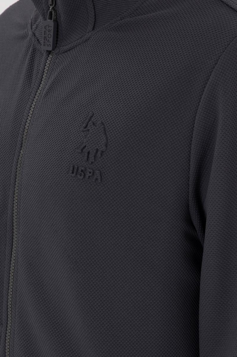 Erkek Antrasit Örme Hırka