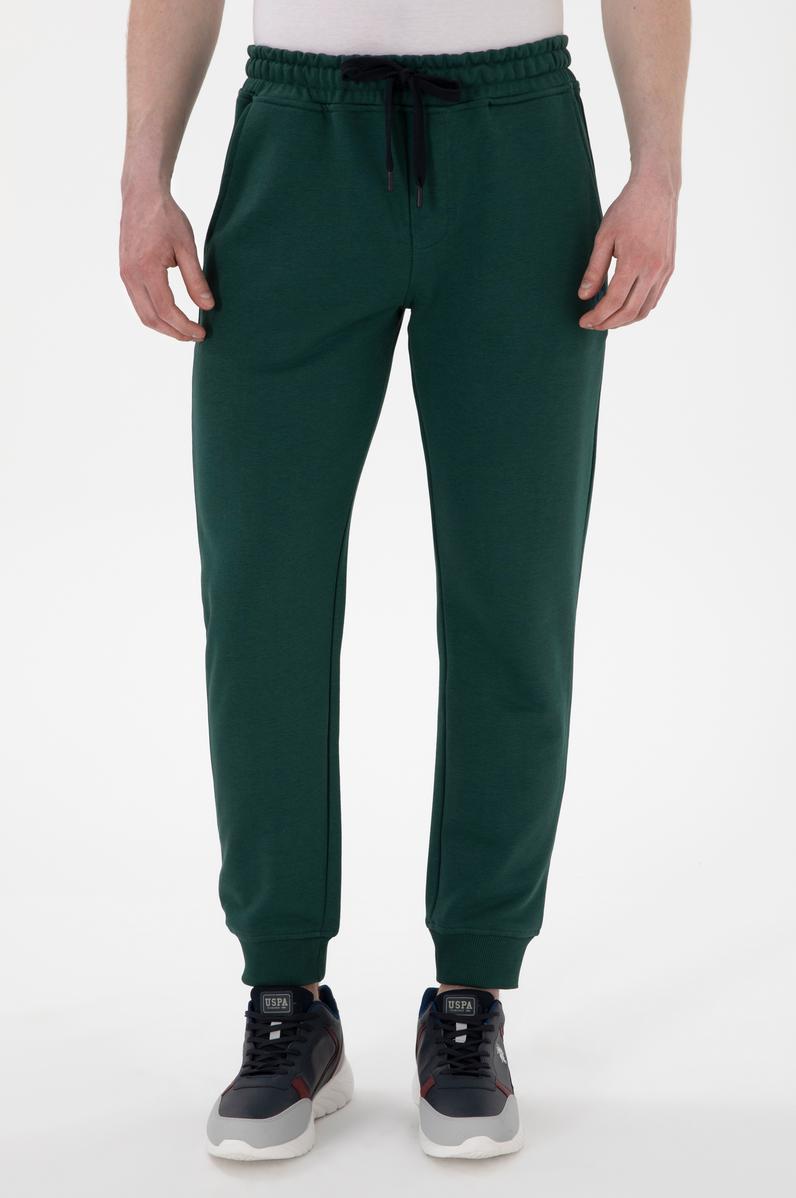 Erkek Koyu Yeşil Eşofman Altı