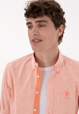 Erkek Nar Çiçeği Uzun Kollu Gömlek - 50299807018