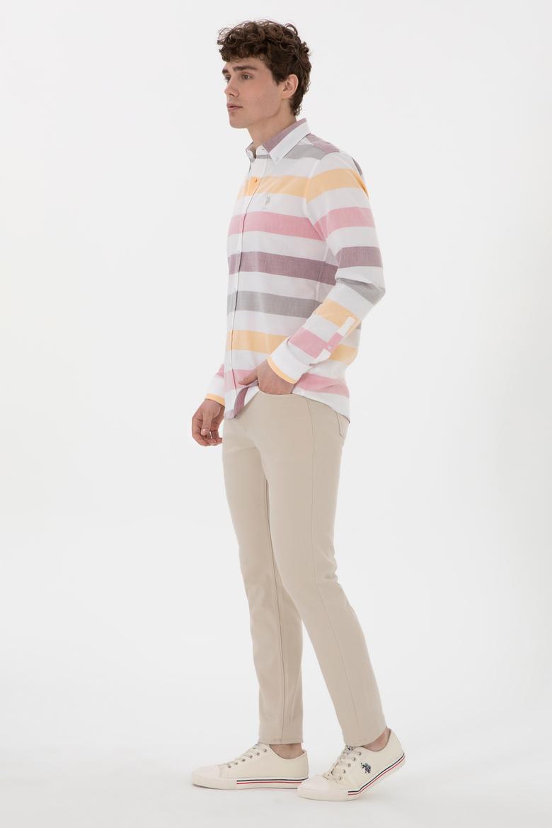 Erkek Vizon Uzun Kollu Gömlek - 50300206012