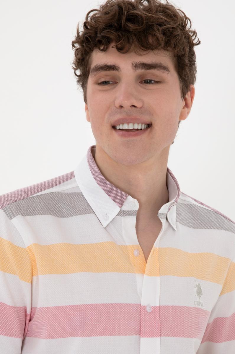 Erkek Vizon Uzun Kollu Gömlek