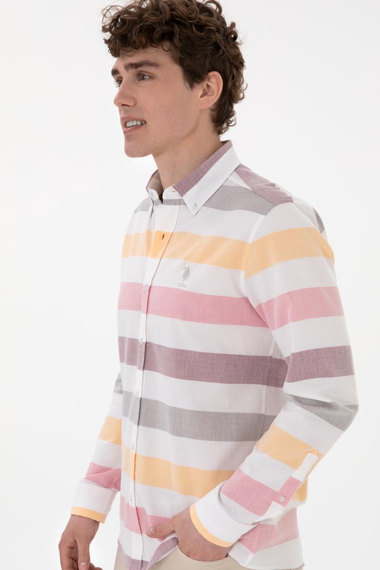 Erkek Vizon Uzun Kollu Gömlek - 50300206012