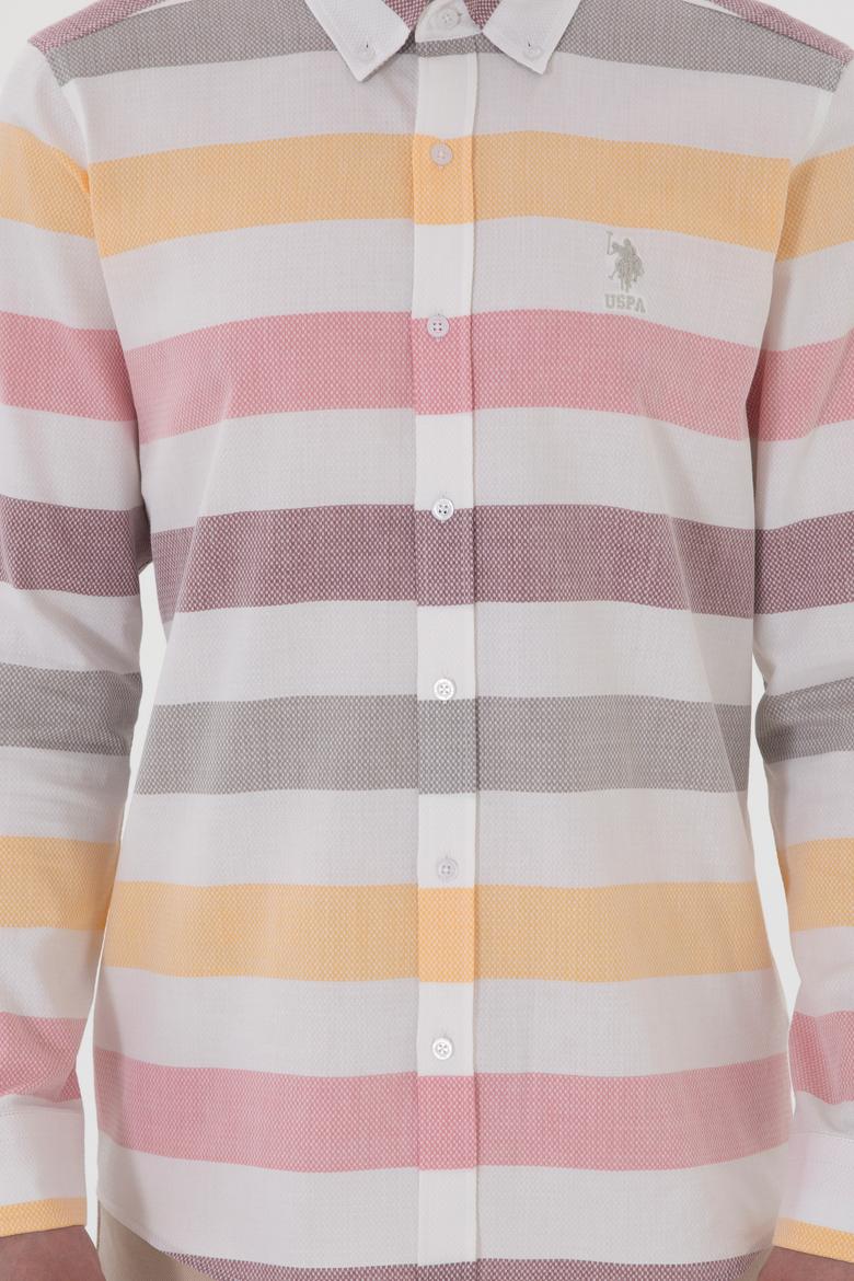 Erkek Vizon Uzun Kollu Gömlek - 50300206012