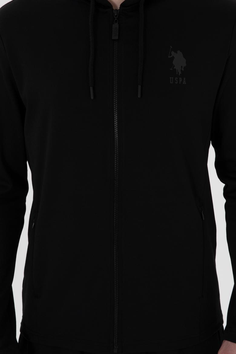 Erkek Siyah Örme Hırka - 50304082026