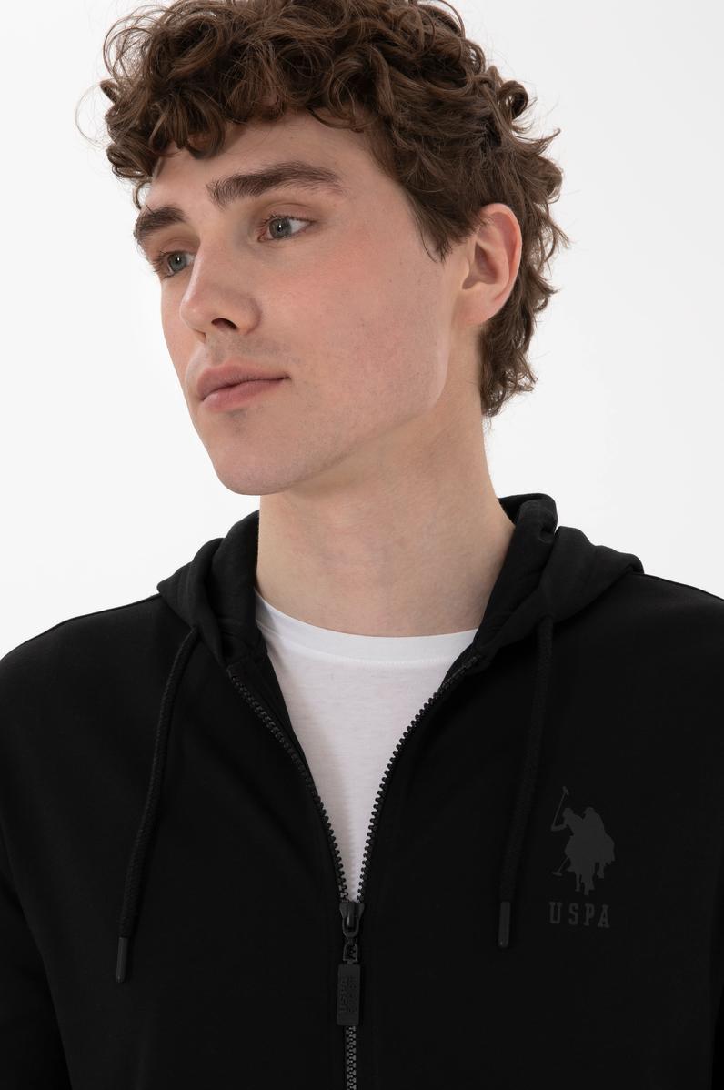 Erkek Siyah Örme Hırka