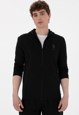 Erkek Siyah Örme Hırka - 50304082026