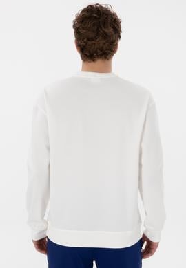 Erkek Beyaz Sweatshirt - 50300048040