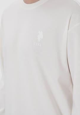 Erkek Beyaz Sweatshirt - 50300048040