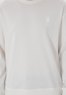 Erkek Beyaz Sweatshirt - 50300048040