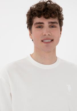 Erkek Beyaz Sweatshirt - 50300048040