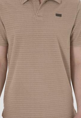 Erkek Regular Fit Polo Yaka Bej Tişört - 50299989019