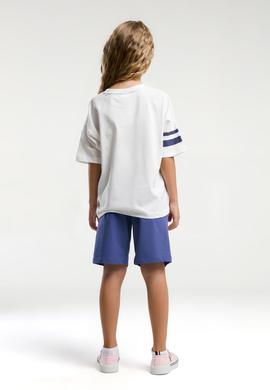 Kız Çocuk Mor Şortlu Pijama Takımı - 50312414010