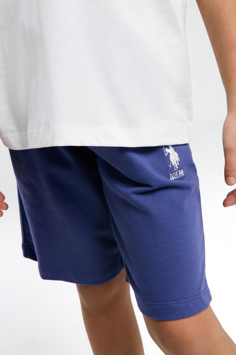 Kız Çocuk Mor Şortlu Pijama Takımı