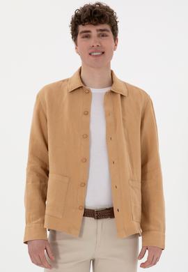 Erkek Camel Uzun Kollu Gömlek - 50299590007