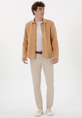 Erkek Camel Uzun Kollu Gömlek - 50299590007