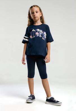 Kız Çocuk Lacivert Pijama Takımı - 50312414019