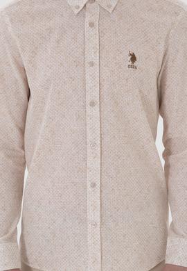 Erkek Camel Uzun Kollu Gömlek - 50300571013