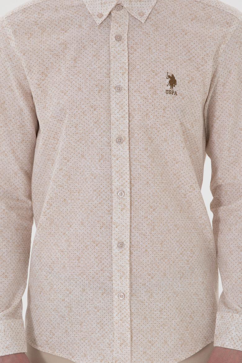 Erkek Camel Uzun Kollu Gömlek - 50300571013