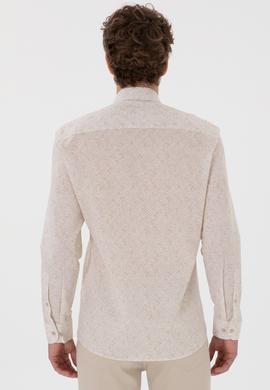 Erkek Camel Uzun Kollu Gömlek - 50300571013