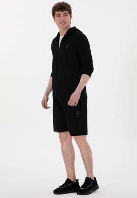 Erkek Siyah Örme Şort - 50300078039