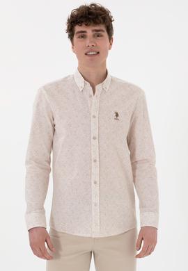 Erkek Camel Uzun Kollu Gömlek - 50300571013