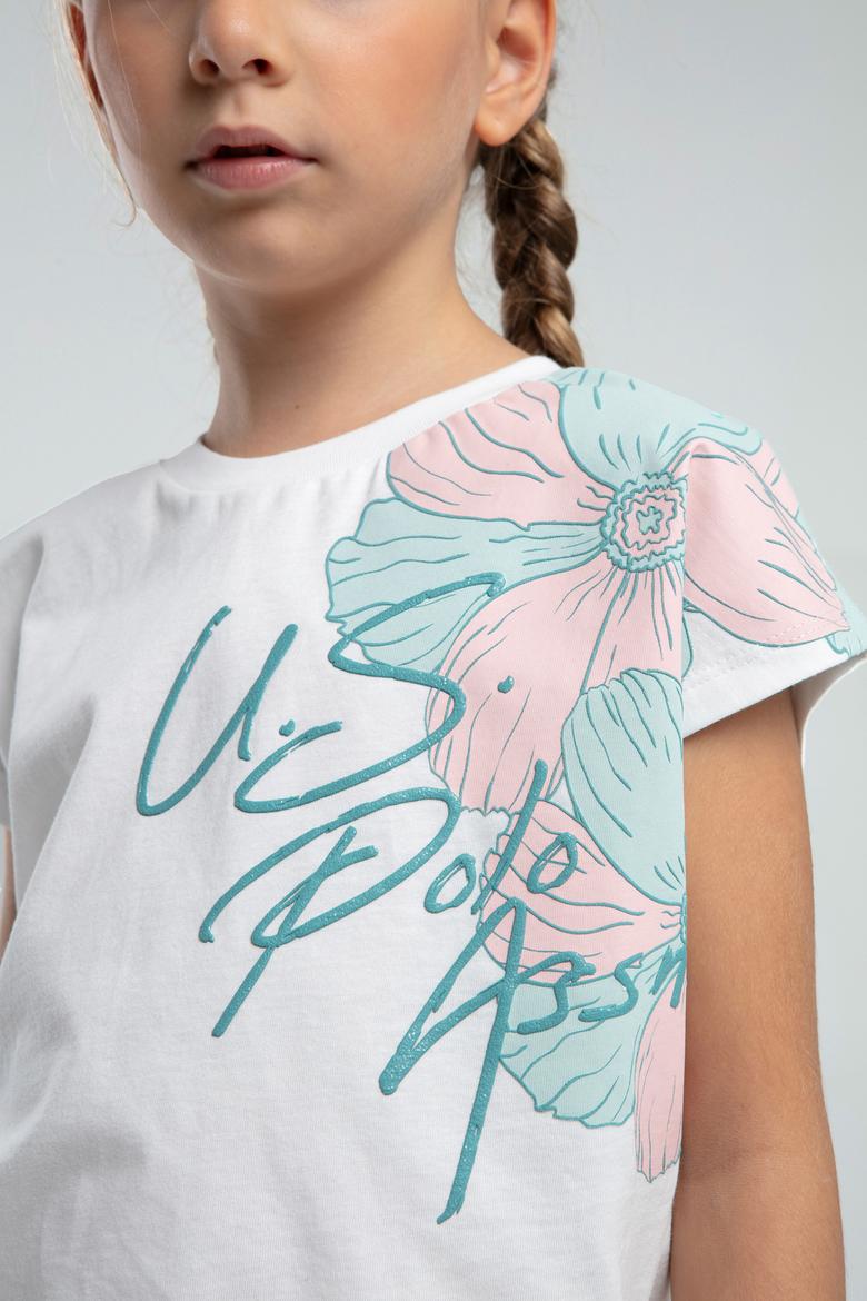 Kız Çocuk Su Yeşili Şortlu Pijama Takımı - 50312518010