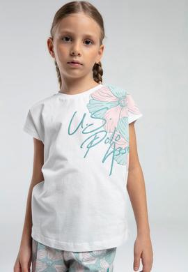 Kız Çocuk Su Yeşili Şortlu Pijama Takımı - 50312518010