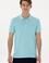Erkek Slim Fit Polo Yaka Aqua Basic Tişört
