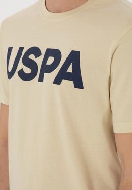 Erkek Regular Fit Bisiklet Yaka Açık Haki Basic Tişört - 50297988196