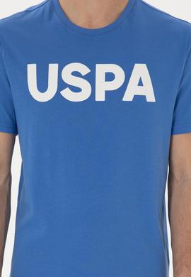 Erkek Regular Fit Bisiklet Yaka İndigo Basic Tişört - 50297988101