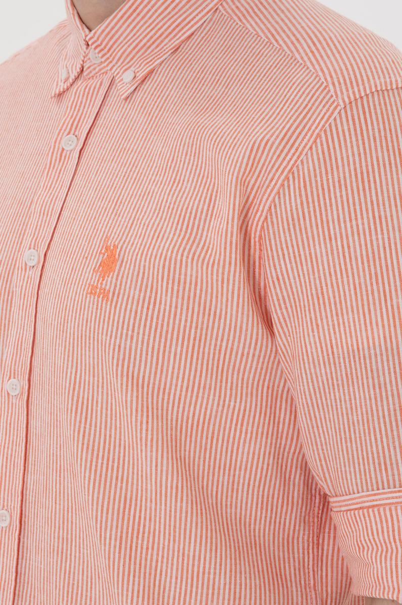 Erkek Nar Çiçeği Uzun Kollu Gömlek