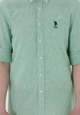 Erkek Yeşil Uzun Kollu Gömlek - 50299807024