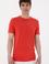 Erkek Regular Fit Bisiklet Yaka Modal Kırmızı Basic Tişört