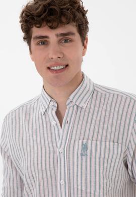 Erkek Turuncu Uzun Kollu Gömlek - 50299595016