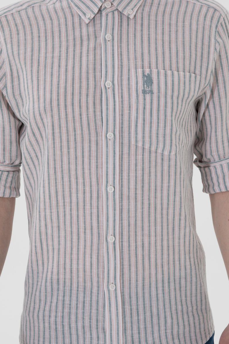 Erkek Turuncu Uzun Kollu Gömlek - 50299595016