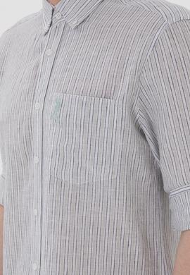 Erkek Su Yeşili Uzun Kollu Gömlek - 50299595025