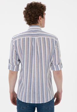 Erkek Vizon Uzun Kollu Gömlek - 50300169009